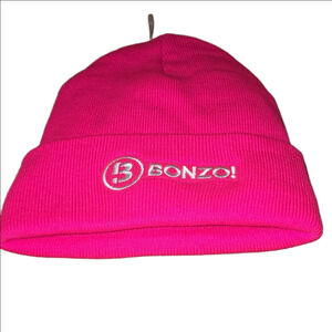 NWOT Port & Company Beanie 3 Bonzo